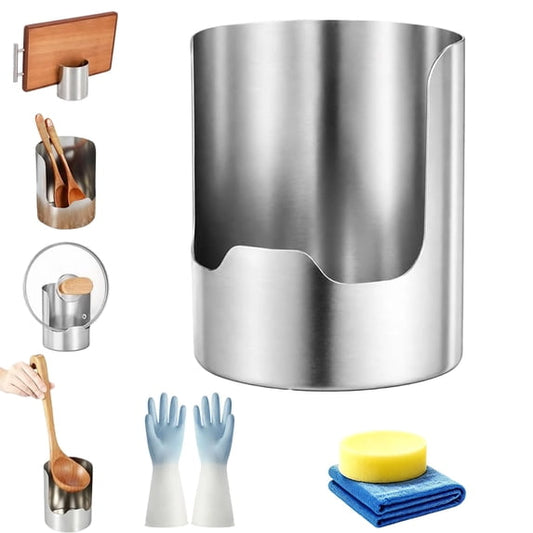 Stainless Steel Utensil Organizer for Kitchen Countertop