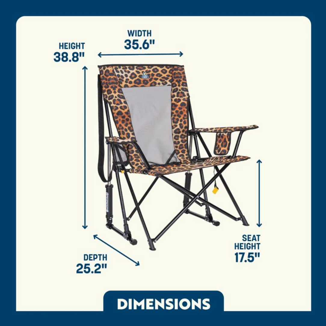 Comfort Pro Rocker™ - Leopard Print